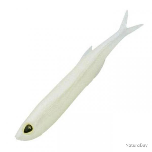 Leurre Souple Sakura Xprat Fish 11,5cm 11,5cm 7,2g 077 - Pearl White par 5