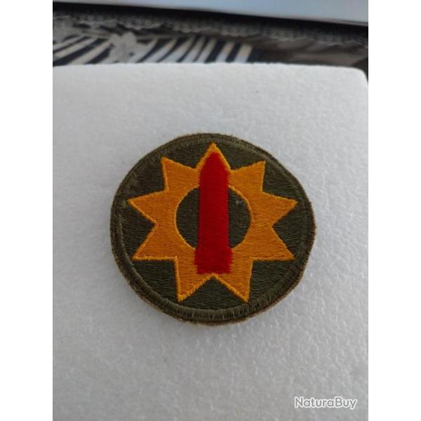 Patch arme us 9TH COAST ARTILLERY ww2 original 3