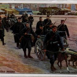 CPA  -  La Grande Guerre 1914 - Mitrailleuses belges N°0036