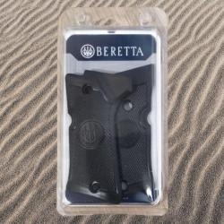 Plaquettes de crosse BERETTA 92 COMPACT L - Noire - Polymère - E00761