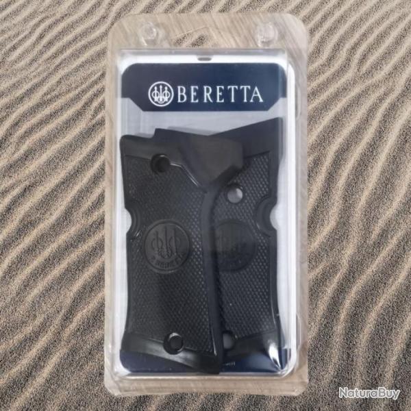 Plaquettes de crosse BERETTA 92 COMPACT L - Noire - Polymre - E00761