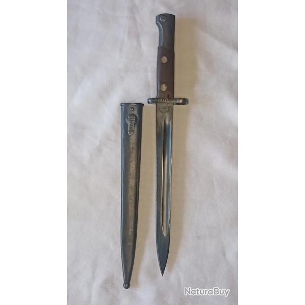 Baïonnette Yougoslave modèle 48 Mauser export
