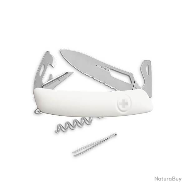 Couteau suisse Swiza  Allmatt 10 pices : SH03WM blanc