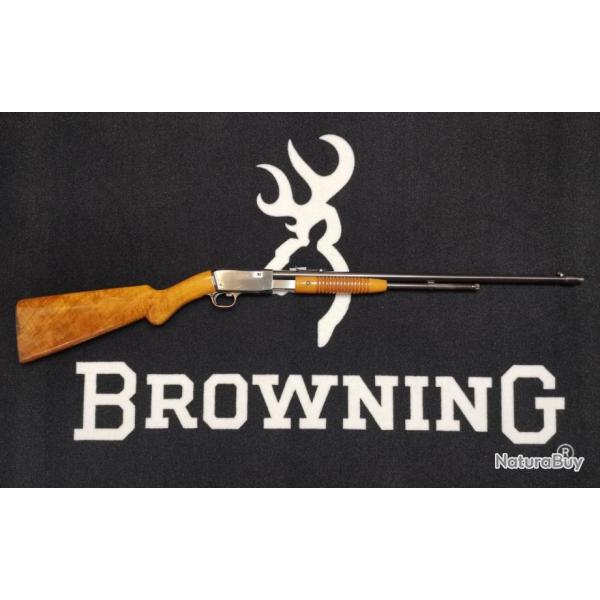 Carabine  pompe BROWNING modle Trombone - Calibre 22LR - 57 cm, filet, 10+1 (Occasion bon tat)