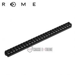 Rail Picatinny Compatible avec Système Anschutz ROME pour Gladio X L275