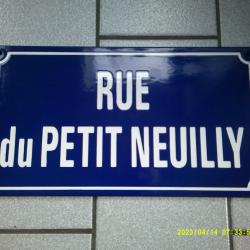 ancienne plaque de rue .3.