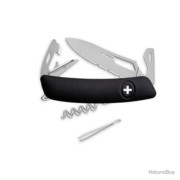 Couteau suisse Swiza  Allmatt 10 pices : SH03NM noir