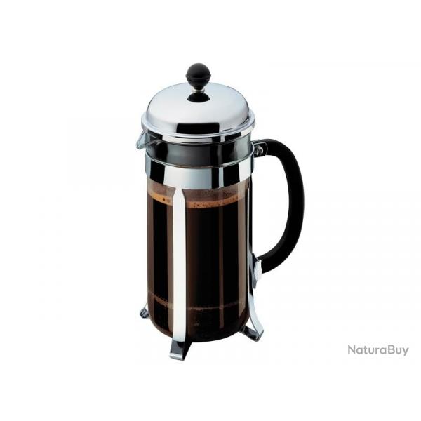 BEL2175 CAFETIERE VERRE BODUM "CHAMBORD" A PISTON 1L NEUF