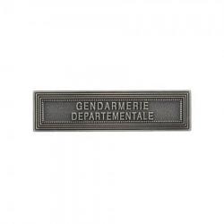 Agrafe Gendarmerie Départementale pour Médaille Pendante