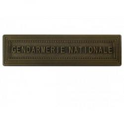 Agrafe Gendarmerie Nationale pour Médaille MSI Pendante