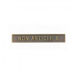 Agrafe Non Article 5 pour Médaille Pendante