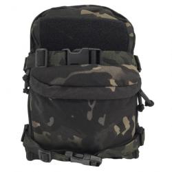 DulHydratation-Sac à dos Airsoft Assault EDC 500D -*CAMOUFLAGE NOIR*LIVRAISON GRATUITE!!