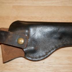 Holster pour Revolver 4" type S&W mod 13 en cuir noir