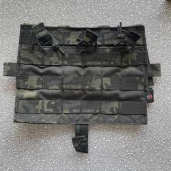 Pochette de chargeur tactique Airsoft, gilet de plaque avant-*CAMOUFLAGE NOIR-*LIVRAISON GRATUITE!!