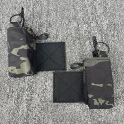 Poudres radio pour Micro NingChest Rig Plate,-*CAMOUFLAGE NOIR-*LIVRAISON GRATUITE!!