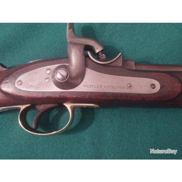 Carabine dChevalerie  Britannique  systme  Westley Richards , modle rglementaire  de 1867