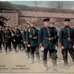 CPA -  Infanterie Armée Allemande -N°0027