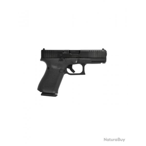 NEUF - GLOCK - PISTOLET - CAT B - 19 - GEN 5 - MOS FS - 9MM - NOIR - 15 CPS - 012875