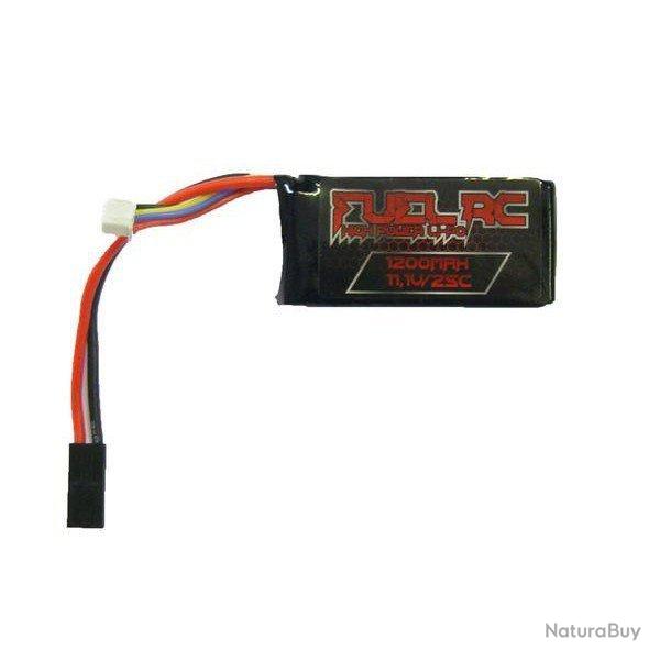 Batterie LiPo 11,1v PEQ 1200 mAh (Fuel RC)