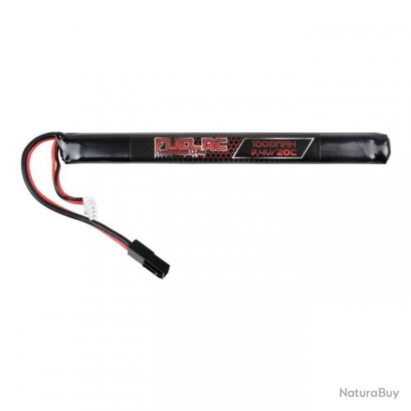 Batterie LiPo 7,4v Stick 1000 mAh Super Slim (Fuel RC)