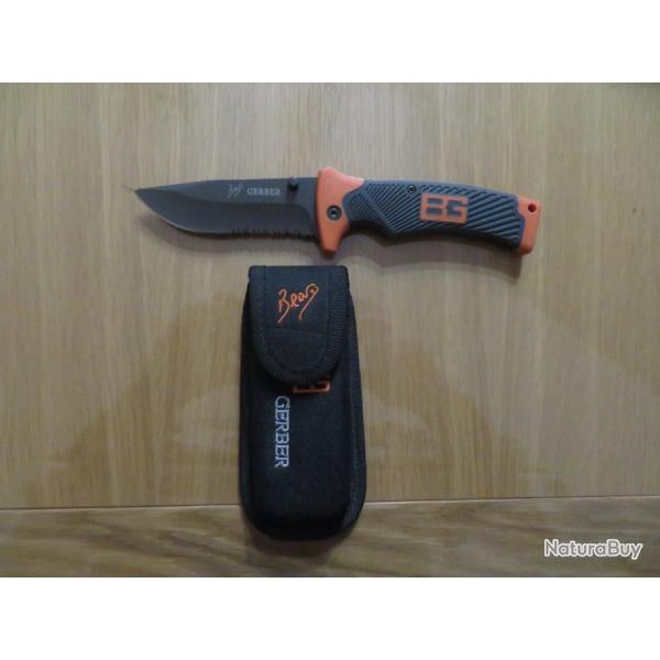 couteau GERBER BEAR GRYLLS neuf