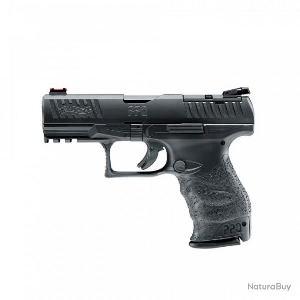 PISTOLET PPQ Q4 WALTHER 4'' CAL 9X19, 15 / 17 COUPS - BLACK