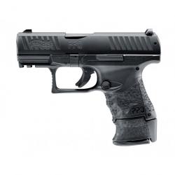 PISTOLET PPQ M2 SUBCOMPACT WALTHER 3,5'' CAL 9X19, 10 / 15 COUPS - BLACK