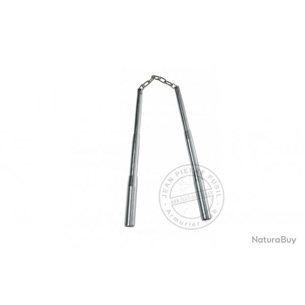 Nunchaku tlescopique mtal - Chrom - Chane