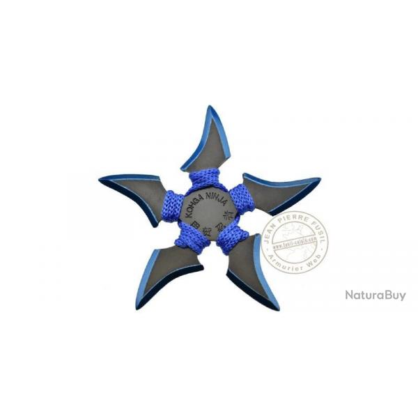 Max Knives - Shuriken Khoga Ninja 5 branches - Noir / Bleu