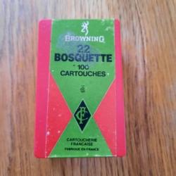 Bosquettes Browning 22lr