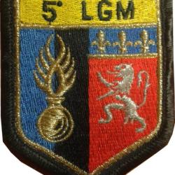 ecusson gendarmerie mobile 5e legion