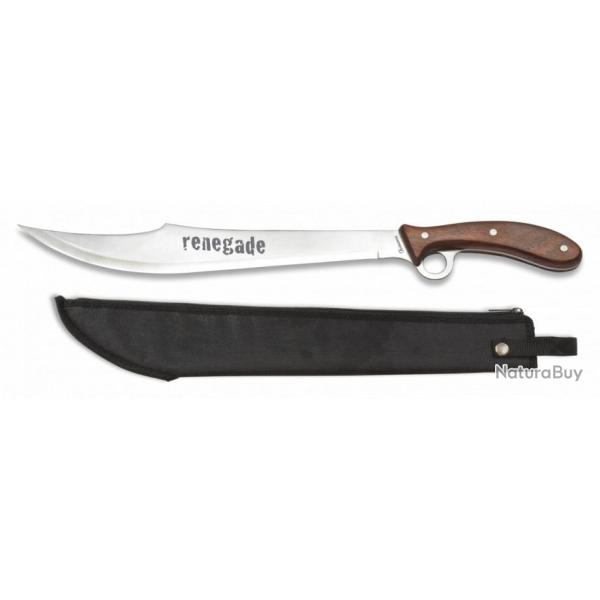 Machette avec protge doigt "Renegade" lame de 43cm