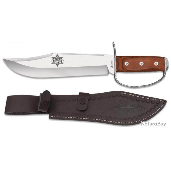 Bowie Knife : US MARSHALL Knife avec garde-main