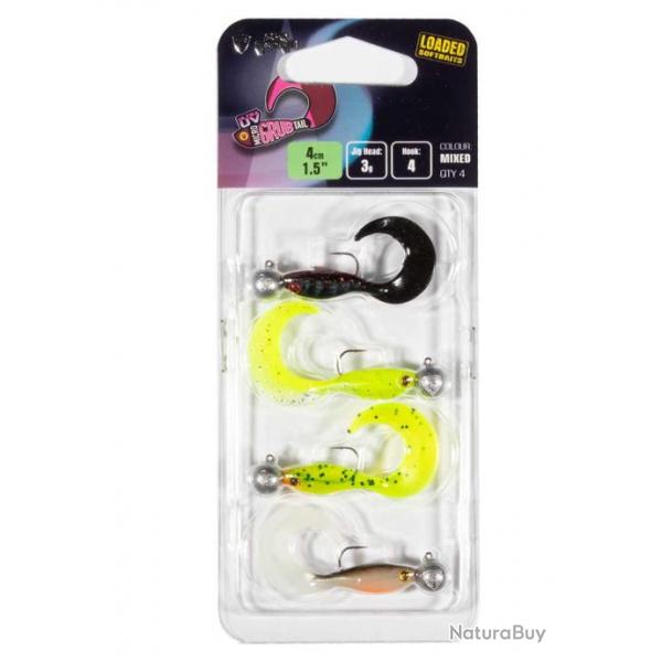 Leurres Fox Rage Micro Grub Mixed Colour Pack