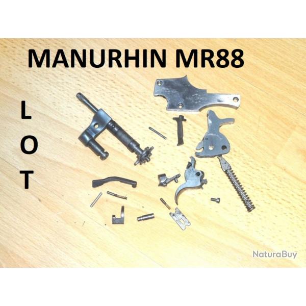 LOT de pices revolver MANURHIN MR88 MANURHIN MR 88 calibre 38 - VENDU PAR JEPERCUTE (TST12)