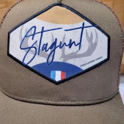 CASQUETTE STAGUNT verte et marron