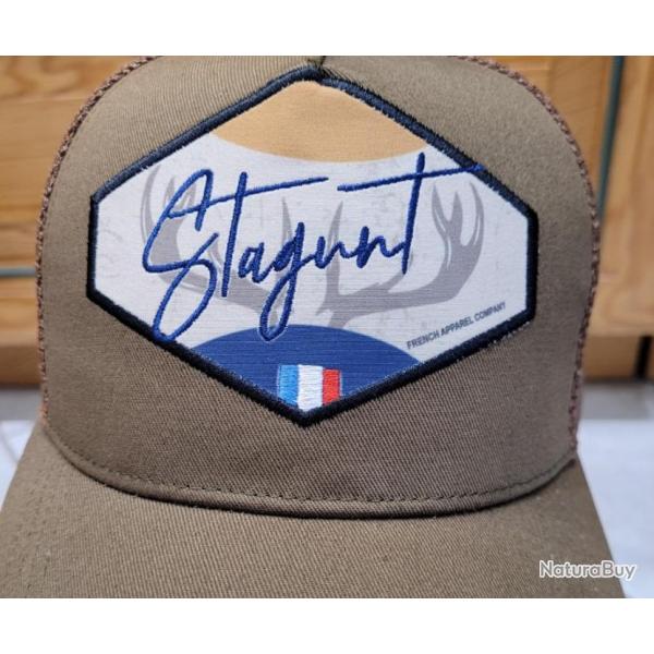 CASQUETTE STAGUNT verte et marron