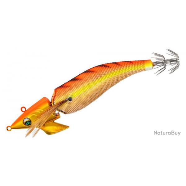 Turlutte Daiwa Emeraldas Amorous 3.5 - 22,5g 22,5g Gold Orange Sugi