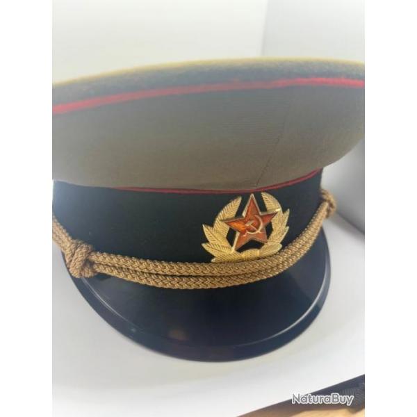 (100.002) Casquette d'officier URSS - taille 58