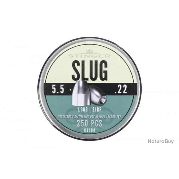 Slugs calibre 5.5mm STINGER par 250 1.36 grammes
