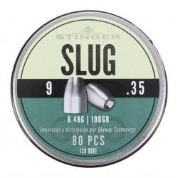 Slugs calibre 9mm 6.48g STINGER par 80