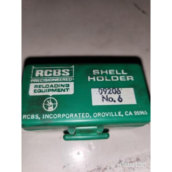 Shell holder rcbs n6 pour 38 357