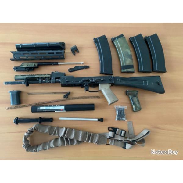 Rplique airsoft GHK ak 105 gbbr pour pices - 1 sans prix de rserve !!