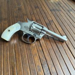 TRÈS BEAU COLT NEW POCKET POSITIVE VP CROSSE EN NACRE NATURELLE CALIBRE 32 S&W LONG