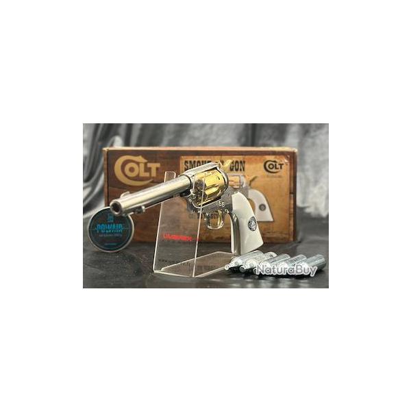 Edition limite 1200 Pices -"Pack Prt A Tirer" REVOLVER COLT SAA SMOKE WAGON CO2 CAL 4.5MM 3,0 J