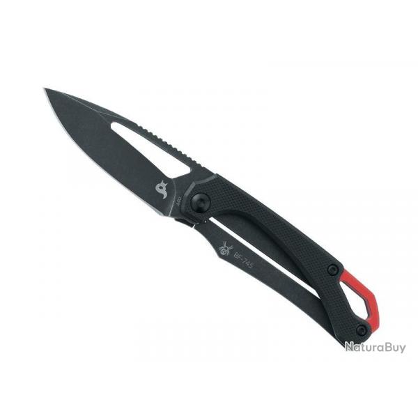 COUTEAU BLACK FOX RACLI G10 TOUT NOIR