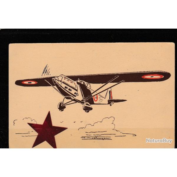 CPA - POTEZ 39 -Appareil biplace d'observation N0041