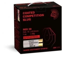 Cartouches de Tir Geco - Coated Competition Slug Black 26