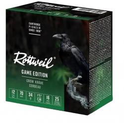 Cartouches de Chasse Corbeau Rottweil Cal 12 N°5