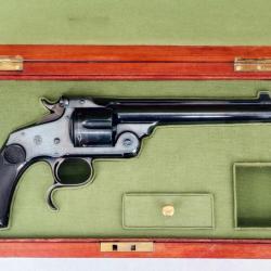 REVOLVER SMITH & WESSON N°3 MODELE SINGLE ACTION CALIBRE 44 RUSSIAN - USA XIXè Très bon  U.S.A. XIX 